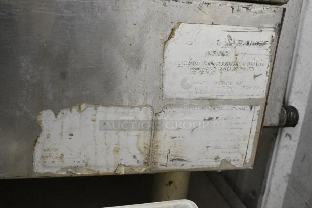 American Range Stainless Steel Commercial Countertop Natural Gas Powered Flat Top Griddle. - Image 6 of 9