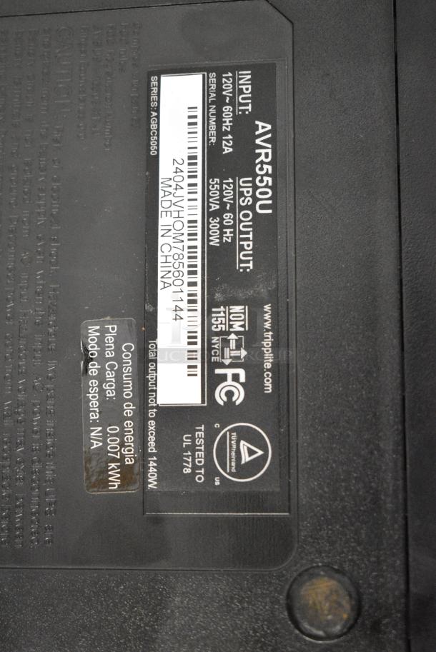 2 Tripp Lite Uninterruptible Power Supply. 2 Times Your Bid! - Image 6 of 10