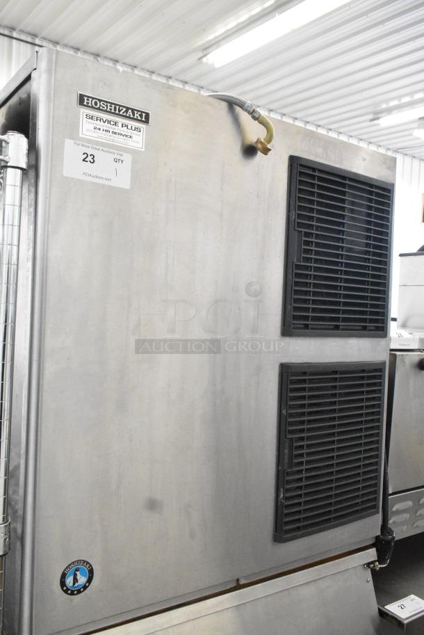 Hoshizaki KM-1100MAJ Stainless Steel Commercial Ice Head on Commercial Ice Bin. 208-230 Volts, 1 Phase. - Image 5 of 7