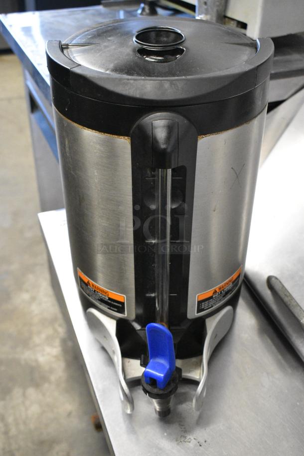 2019 Bunn ICB TWIN SH Stainless Steel Commercial Countertop Double Coffee Machine w/ Hot Water Dispenser and 2 Satellite Servers. 120/208 Volts, 1 Phase. - Image 7 of 14