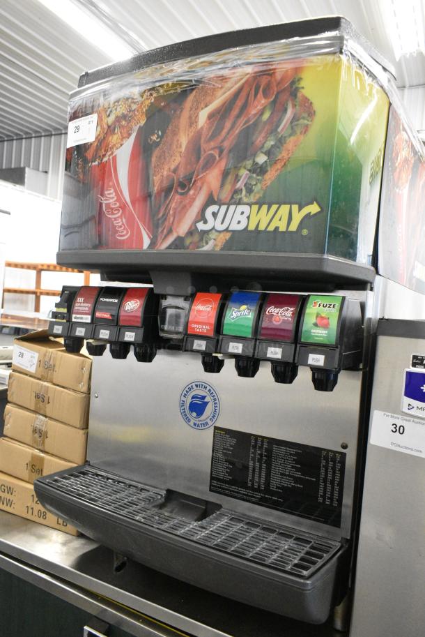 SerVend MD-175 Stainless Steel Commercial Countertop 8 Flavor Carbonated Beverage Machine. 115 Volts, 1 Phase. - Image 2 of 6