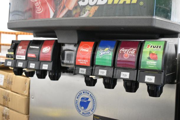 SerVend MD-175 Stainless Steel Commercial Countertop 8 Flavor Carbonated Beverage Machine. 115 Volts, 1 Phase. - Image 3 of 6