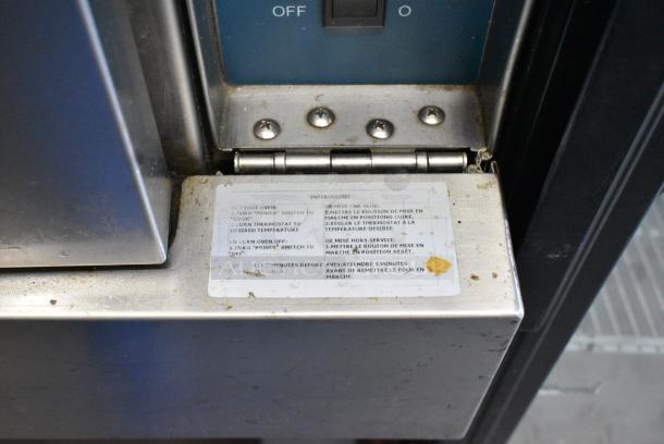 Duke Stainless Steel Commercial Full Size Convection Oven w/ View Through Doors, Metal Oven Racks, Thermostatic Controls and Metal Legs on Commercial Casters. - Image 7 of 11