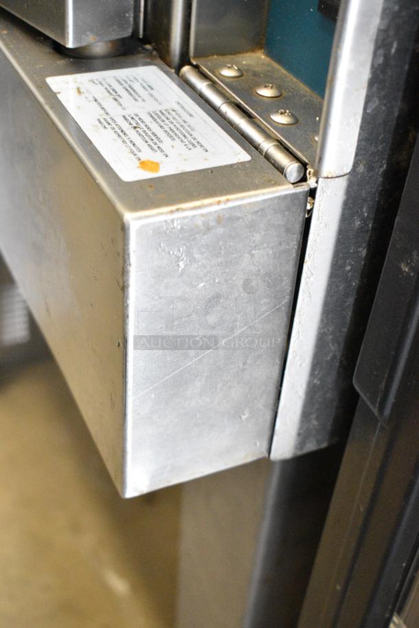 Duke Stainless Steel Commercial Full Size Convection Oven w/ View Through Doors, Metal Oven Racks, Thermostatic Controls and Metal Legs on Commercial Casters. - Image 10 of 11
