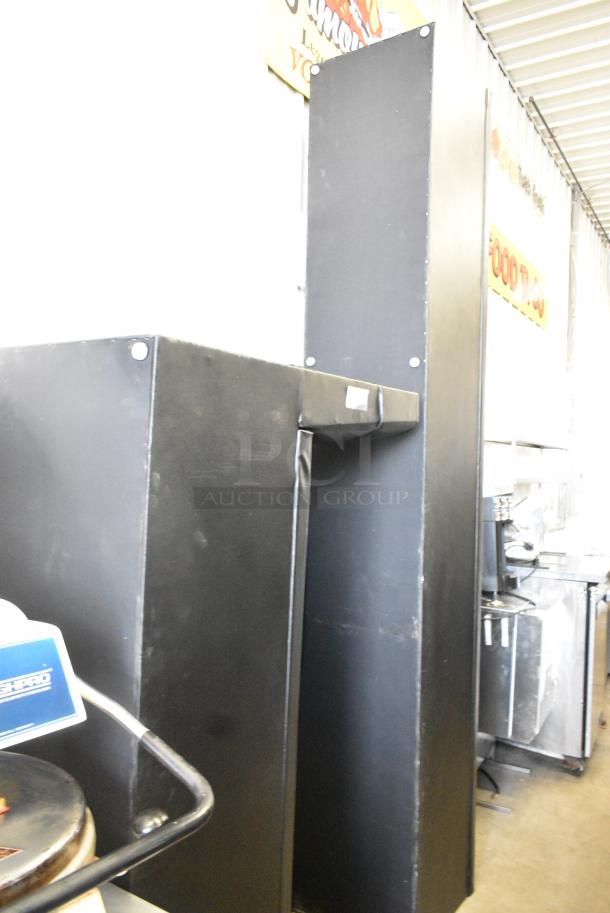 2 Black Benches. Includes 112x18x43. 2 Times Your Bid! - Image 2 of 3