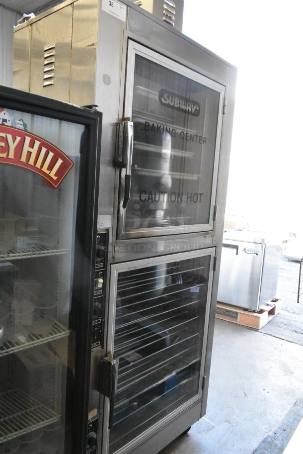 Nu Vu OP-2RFM Stainless Steel Commercial Electric Powered Oven Proofer on Commercial Casters. 120/208 Volts, 3 Phase. - Image 1 of 8