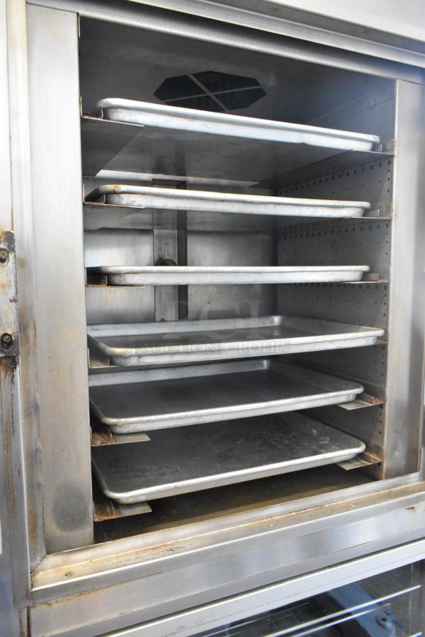 Nu Vu OP-2RFM Stainless Steel Commercial Electric Powered Oven Proofer on Commercial Casters. 120/208 Volts, 3 Phase. - Image 5 of 8