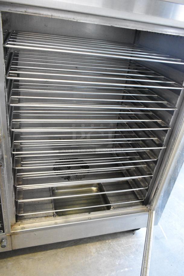 Nu Vu OP-2RFM Stainless Steel Commercial Electric Powered Oven Proofer on Commercial Casters. 120/208 Volts, 3 Phase. - Image 6 of 8