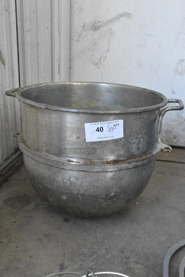 3 Items; Metal Commercial Mixing Bowl, 80 Quart Whisk and 60 Quart Paddle Attachment. 3 Times Your Bid! - Image 7 of 8