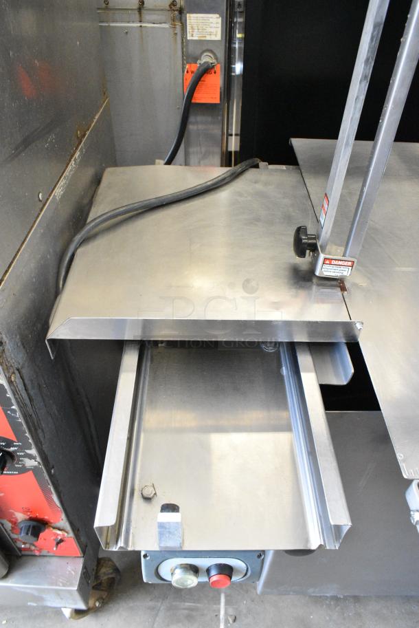 Pro-Cut KS-120 Metal Commercial Floor Style Meat Saw. 250 Volts, 3 Phase. - Image 3 of 9