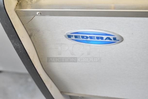 Federal RSSM660SC-5 Metal Commercial Floor Style Grab N Go Open Case Merchandiser on Commercial Casters. 120/208-240 Volts, 1 Phase. - Image 4 of 6