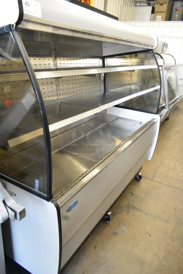 Federal RSSM660SC-5 Metal Commercial Floor Style Grab N Go Open Case Merchandiser on Commercial Casters. 120/208-240 Volts, 1 Phase. - Image 5 of 6