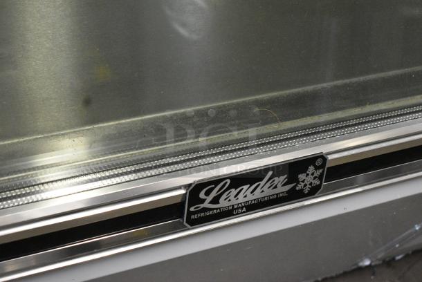 Leader Metal Commercial Floor Style Deli Display Case Merchandiser. Tested and Working! - Image 2 of 3