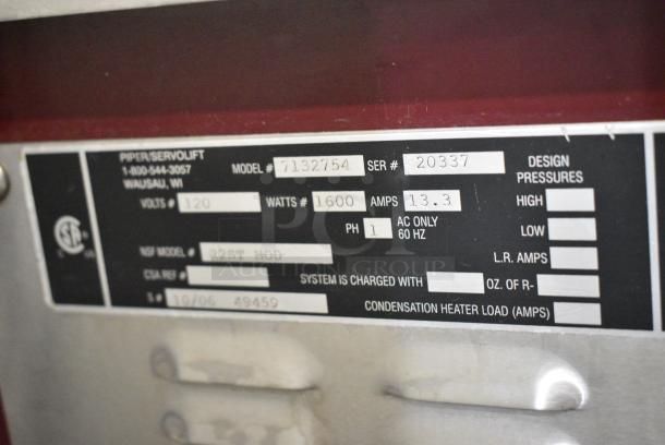 Piper Products / Servolift 7132754 Metal Commercial Steam Table on Commercial Casters. 115 Volts, 1 Phase. Tested and Working! - Image 8 of 8