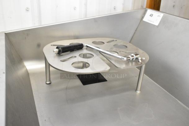 Sirman TC 32 MONTANA Y12 E Metal Commercial Meat Mixer Grinder on Commercial Casters. 220 Volts, 3 Phase. - Image 4 of 8