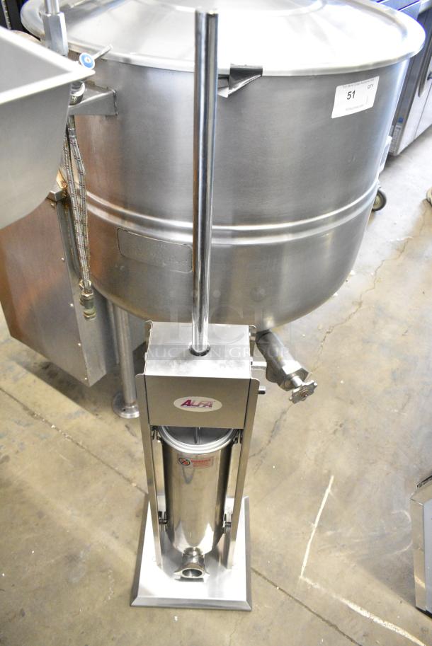Alfa Stainless Steel Commercial Manual Sausage Stuffer. - Image 4 of 5