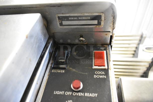 2 Blodgett Stainless Steel Commercial Natural Gas Powered Full Size Convection Oven w/ Solid Doors, Metal Oven Racks and Thermostatic Controls. 2 Times Your Bid! - Image 10 of 10