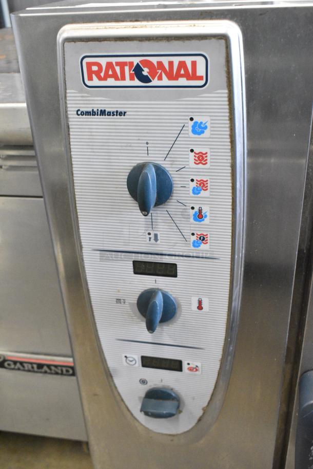Rational CM 102 CombiMaster Stainless Steel Commercial Electric Powered Combi Convection Oven. 208 Volts, 3 Phase. - Image 4 of 7