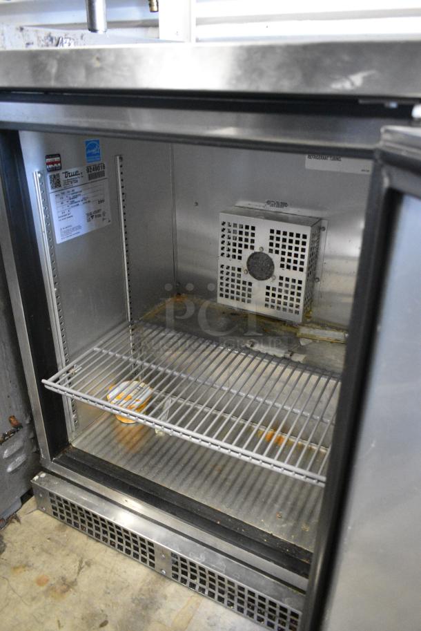 2017 True TUC-24-HC Stainless Steel Commercial Single Door Undercounter Cooler. 115 Volts, 1 Phase. Tested and Working! - Image 3 of 5