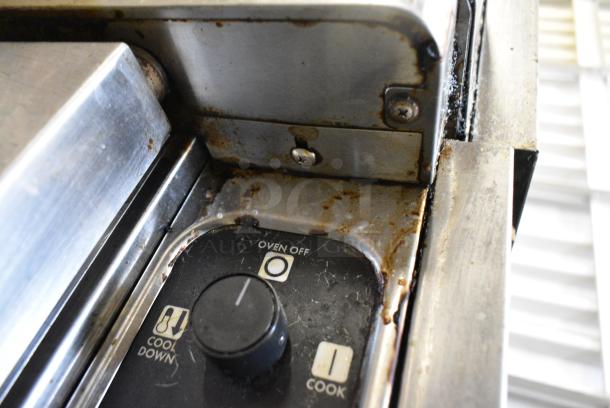 2 Blodgett Stainless Steel Commercial Natural Gas Powered Full Size Convection Ovens w/ View Through Doors, Metal Oven Racks on Commercial Casters. 2 Times Your Bid! - Image 10 of 14