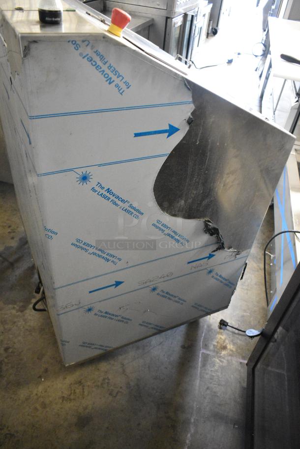Biohitech Sprout Stainless Steel Commercial Food Waste Biodigester on Commercial Casters. 115 Volts, 1 Phase. Tested and Powers On But Parts Do Not Move - Image 8 of 9