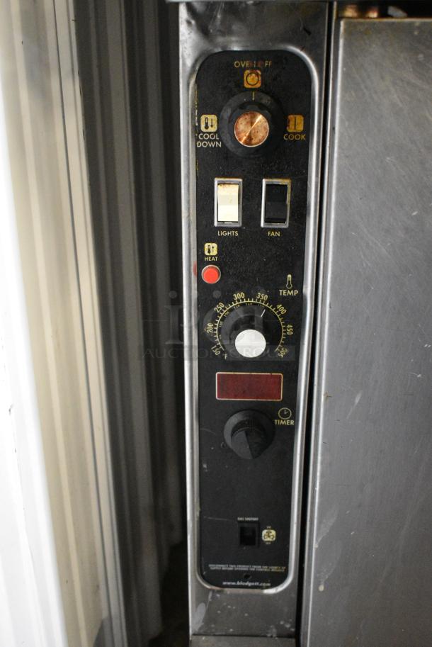 2 Blodgett Stainless Steel Commercial Natural Gas Powered Full Size Convection Ovens w/ Solid Doors, Metal Oven Racks and Thermostatic Controls. 2 Times Your Bid! - Image 5 of 9