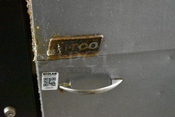 2 Pitco Frialator Stainless Steel Commercial Floor Style Natural Gas Powered Deep Fat Fryer w/ 2 Side Splash Guard and 1 Adapter on Commercial Casters. 2 Times Your Bid! - Image 2 of 10