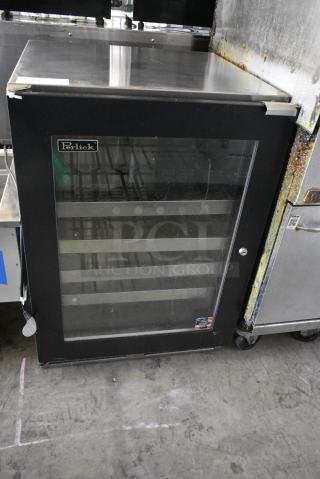 Perlick HC24WS Metal Commercial Single Door Undercounter Cooler. 115 Volts, 1 Phase. Tested and Does Not Power On