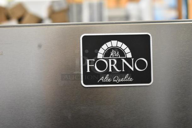 BRAND NEW SCRATCH AND DENT! Forno FFFFD1933-28LS Stainless Steel Commercial Single Door Reach In Freezer. 115 Volts, 1 Phase. Tested and Working! - Image 2 of 6