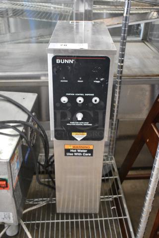 Bunn H5E-DV Stainless Steel Commercial Countertop Hot Water Dispenser. 115 Volts, 1 Phase.