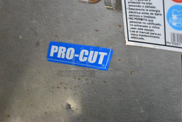 Pro-Cut KG-22W Stainless Steel Commercial Countertop Meat Grinder Hub. 115 Volts, 1 Phase. Tested and Working! - Image 5 of 7