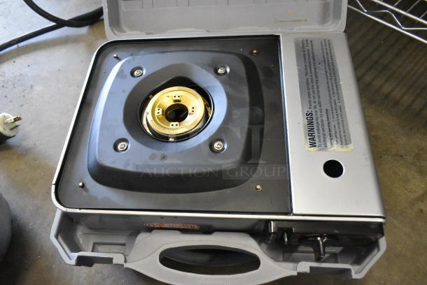 2 ChefMaster Butane Gas Single Burner Range in Gray Poly Case. 2 Times Your Bid! - Image 6 of 6