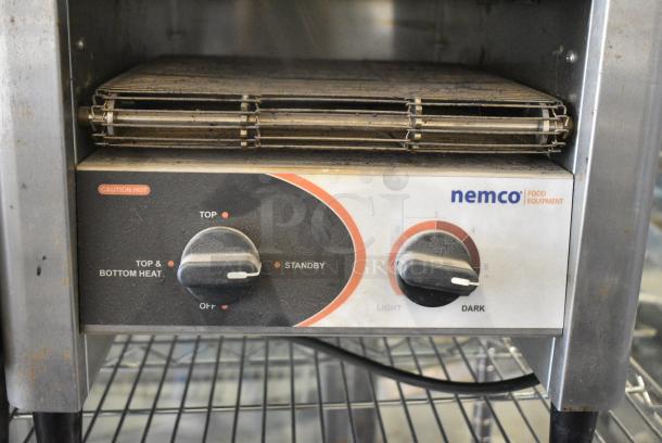 2020 Nemco 6800 Stainless Steel Commercial Countertop Electric Conveyor Toaster Oven. 120 Volts, 1 Phase. Tested and Working! - Image 3 of 6