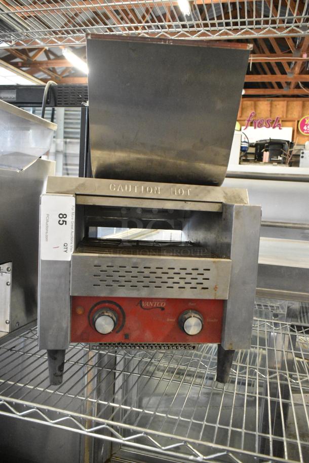 Avantco CTA7001 Stainless Steel Commercial Countertop Electric Conveyor Toaster Oven. 120 Volts, 1 Phase. Tested and Working! - Image 2 of 7