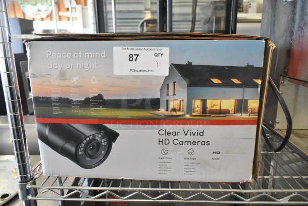 BRAND NEW IN BOX! Zosi 4AK-2612B-WS-US Digital Security Camera Pack - Image 1 of 8