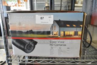 BRAND NEW IN BOX! Zosi 4AK-2612B-WS-US Digital Security Camera Pack