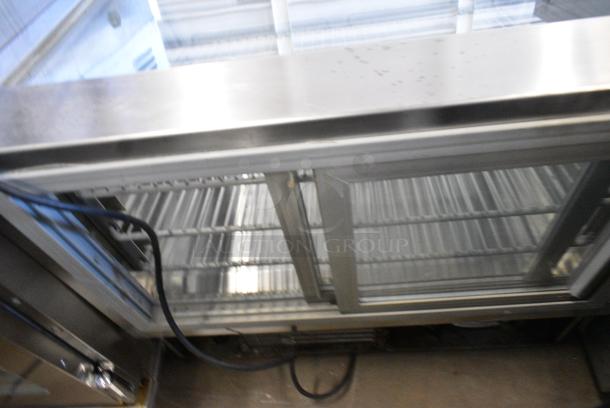 Stainless Steel Countertop Display Case Merchandiser. 115 Volts, 1 Phase. Tested and Powers On But Does Not Get Cold - Image 2 of 4