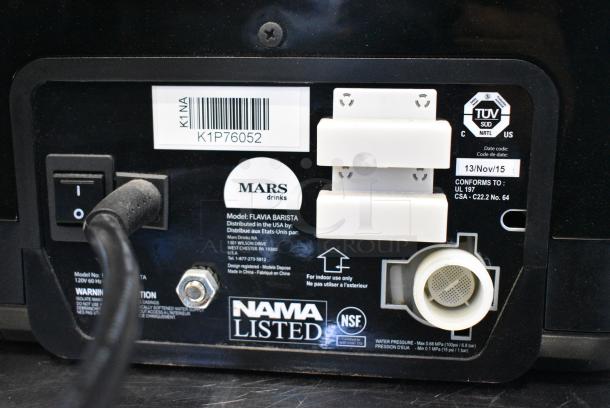 Mars Flavia Barista Countertop Single Serve Coffee Machine. 115 Volts, 1 Phase. - Image 6 of 6