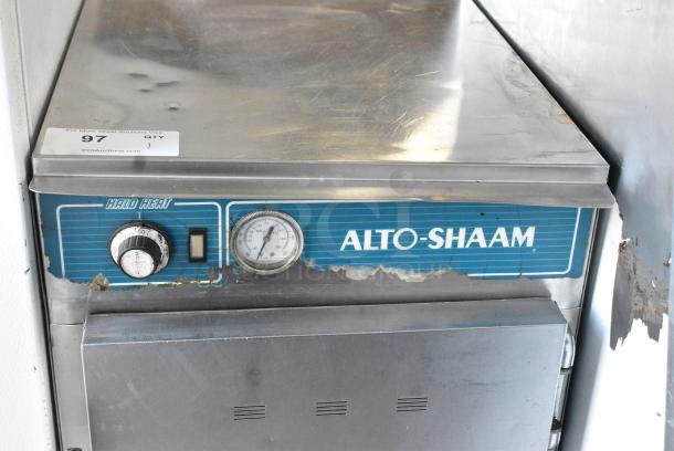 Alto Shaam 500 Stainless Steel Commercial Heated Holding Cabinet on Commercial Casters. 230 Volts, 1 Phase. - Image 4 of 6