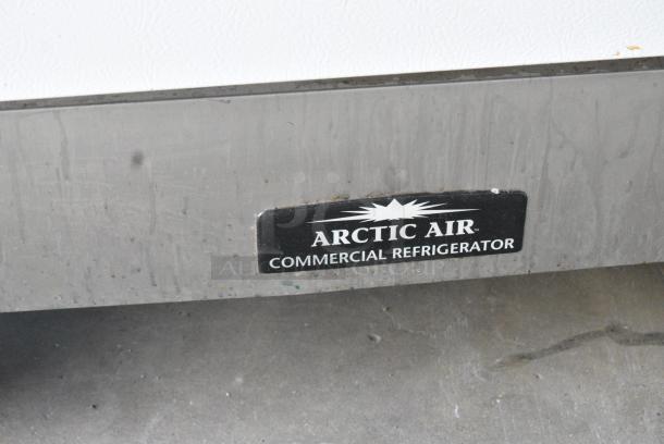 Arctic Air R22CWF5 Metal Commercial Single Door Reach In Cooler on Commercial Casters. 115 Volts, 1 Phase. Tested and Working! - Image 3 of 5