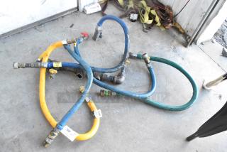 5 Various Gas Hoses. 5 Times Your Bid!