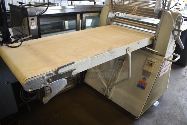 Sottoriva SPT3/1-1VEL Metal Commercial Floor Style Reversible Dough Sheeter. 208 Volts, 3 Phase. - Image 2 of 8