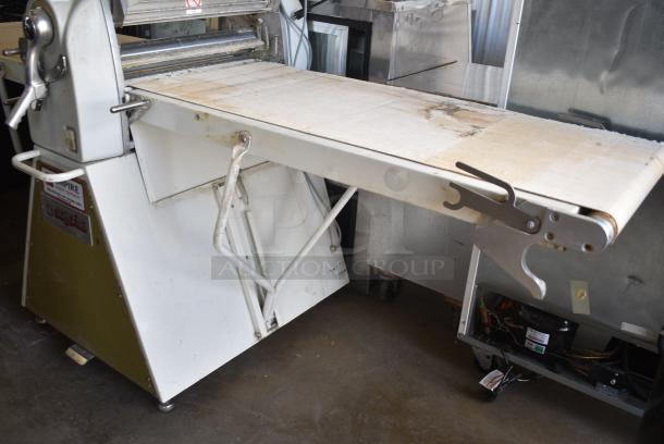 Sottoriva SPT3/1-1VEL Metal Commercial Floor Style Reversible Dough Sheeter. 208 Volts, 3 Phase. - Image 3 of 8