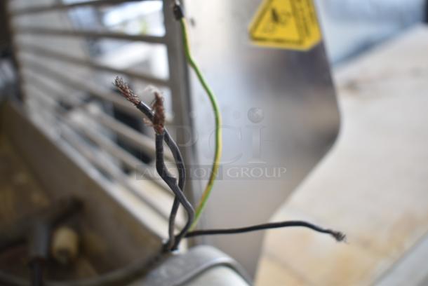 Sottoriva SPT3/1-1VEL Metal Commercial Floor Style Reversible Dough Sheeter. 208 Volts, 3 Phase. - Image 8 of 8