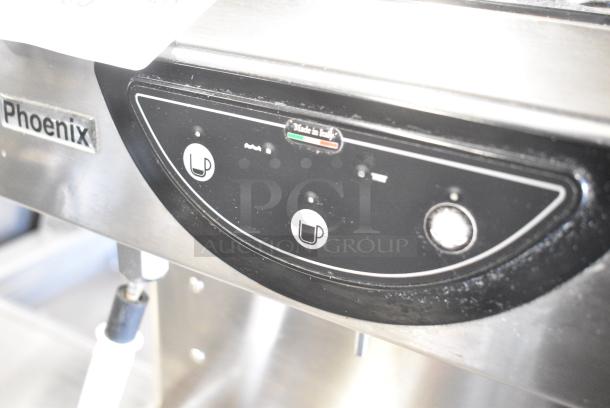 Phoenix TVSI01 Stainless Steel Commercial Countertop Single Burner Espresso Machine w/ Steam Wand. 120 Volts, 1 Phase. - Image 4 of 6