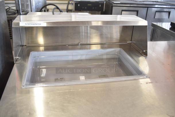 Continental CRB42-6 Stainless Steel Commercial Prep Table on Commercial Casters. 115 Volts, 1 Phase. Tested and Working! - Image 3 of 6