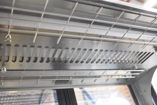 Hatco GRCMW-26D Metal Commercial Countertop Heated 2 Tier Display Case Merchandiser. 120 Volts, 1 Phase. Tested and Working! - Image 4 of 6