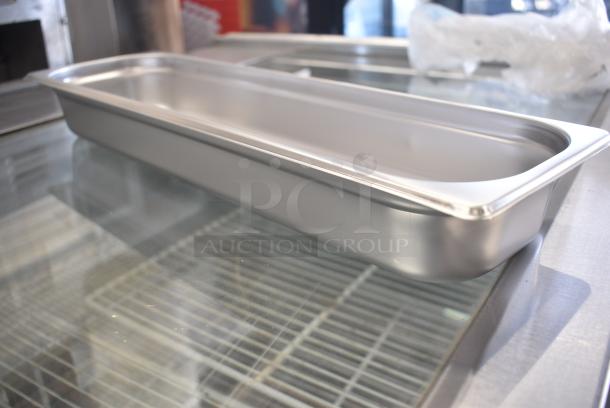 17 Hubert 56311 Stainless Steel 1/2 Size Long Drop In Bins. 17 Times Your Bid! - Image 2 of 3