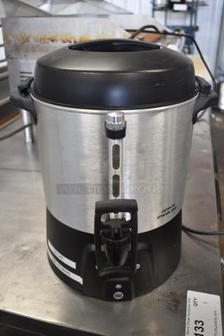 2 IN ORIGINAL BOX! Proctor Silex 45040R 40 Cup (200 oz.) Coffee Urn / Percolator. 120 Volts, 1 Phase. 2 Times Your Bid!