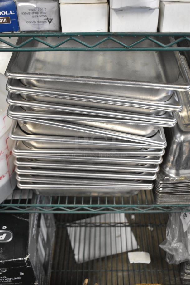 ALL ONE MONEY! Tier Lot of Various Items Including Stainless Steel Drop In Bins and Poly Bins - Image 3 of 4